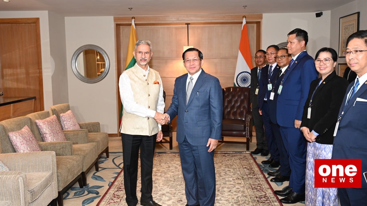 State Counsellor meets with Indian Minister of External Affairs