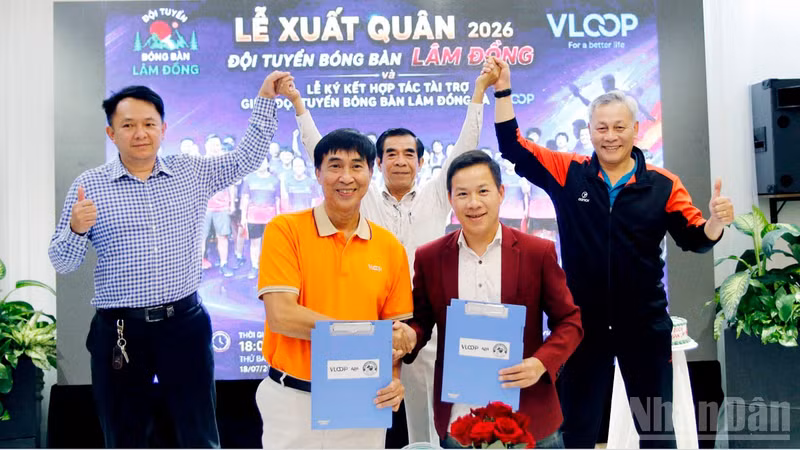 Lam Dong Table Tennis Team Vows to Conquer Major Tournaments