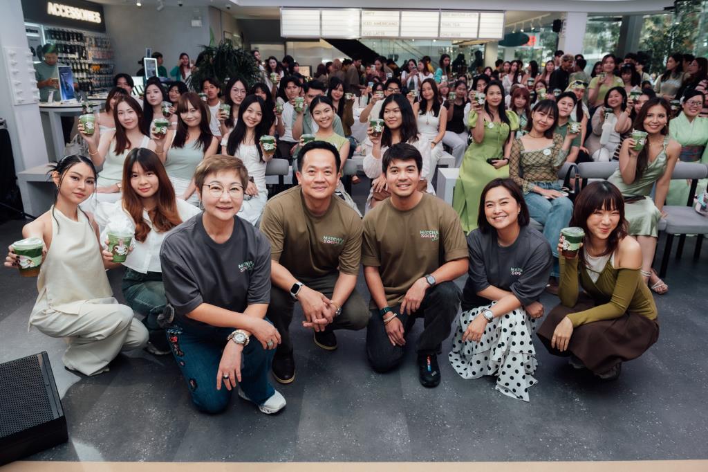バンコク・サイアムに抹茶コミュニティ空間「Matcha Social Club」誕生、若者層をターゲットに