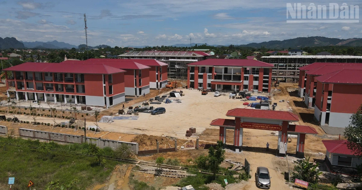 Nghe An Accelerates Construction of 11 Boarding Schools in Border Areas, Targeting August 2027 Completion