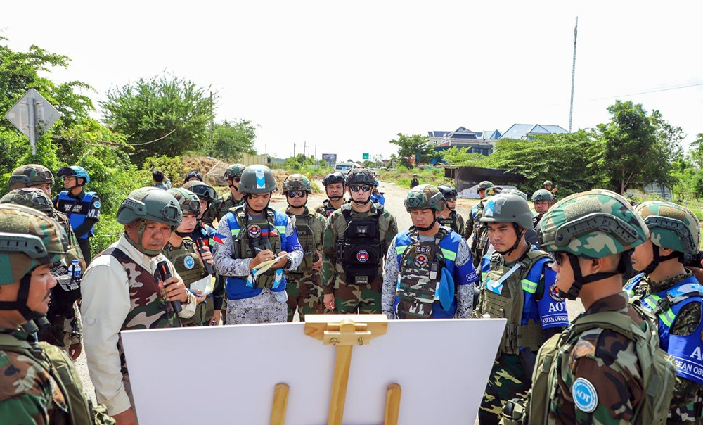 ASEAN Observers Inspect Cambodia-Thailand Border Area Amidst Alleged Thai Occupation