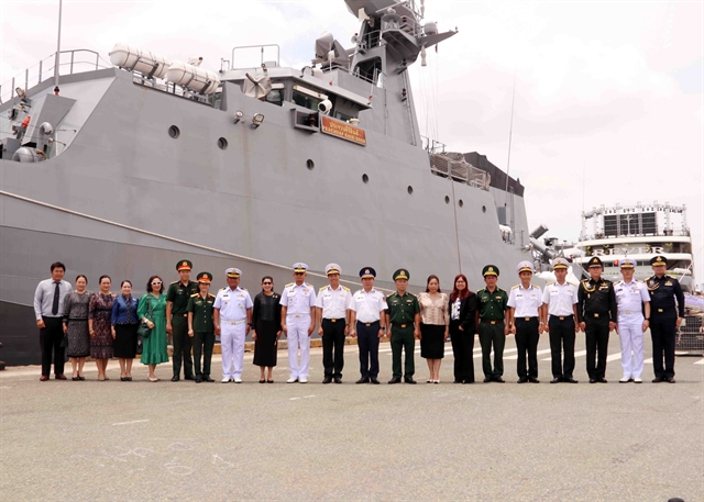 ベトナム・タイ国交50周年に向け、タイ海軍艦艇がホーチミン市を親善訪問