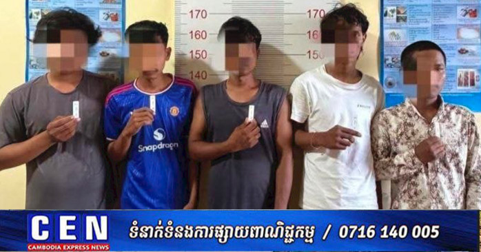 カンボジア・タケオ州で麻薬密売組織摘発、5人逮捕・覚醒剤約300グラム押収