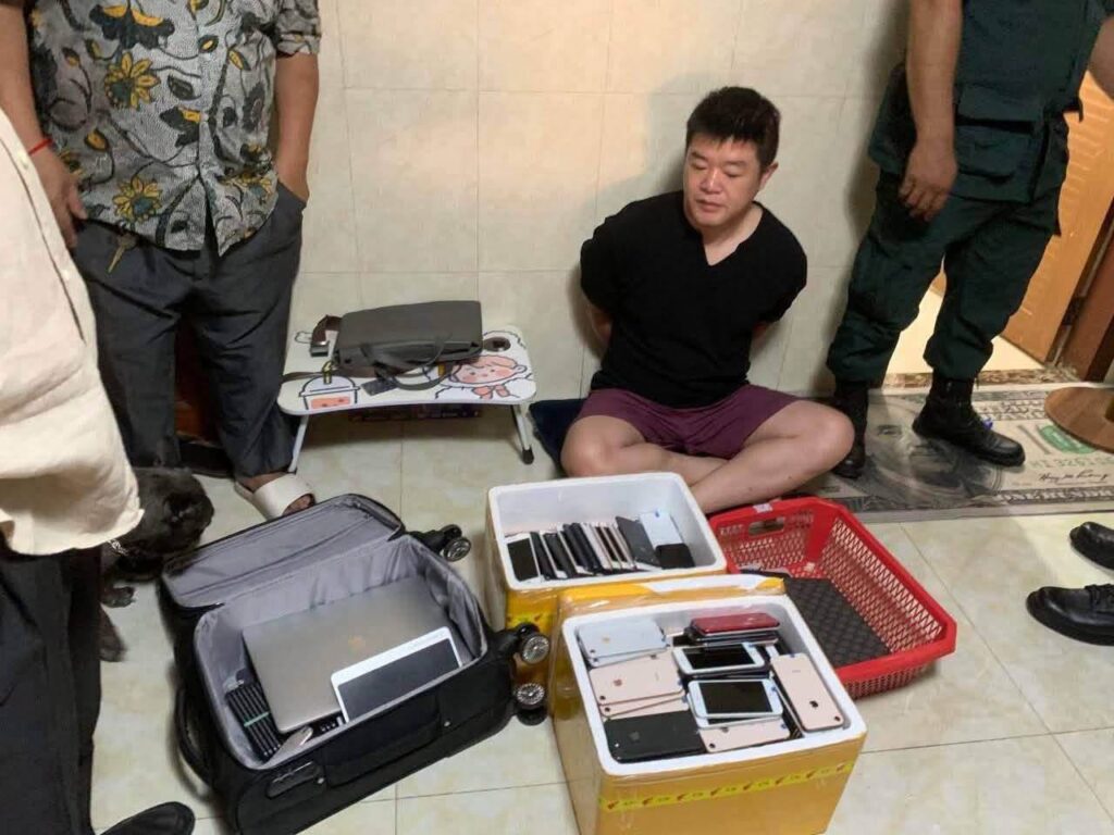 プノンペンでオンライン詐欺拠点を摘発、外国人1人逮捕