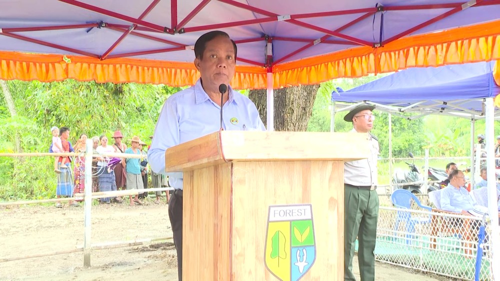 Monsoon Season Mass Tree Planting: AYA Region CM led the planning of teakwood trees