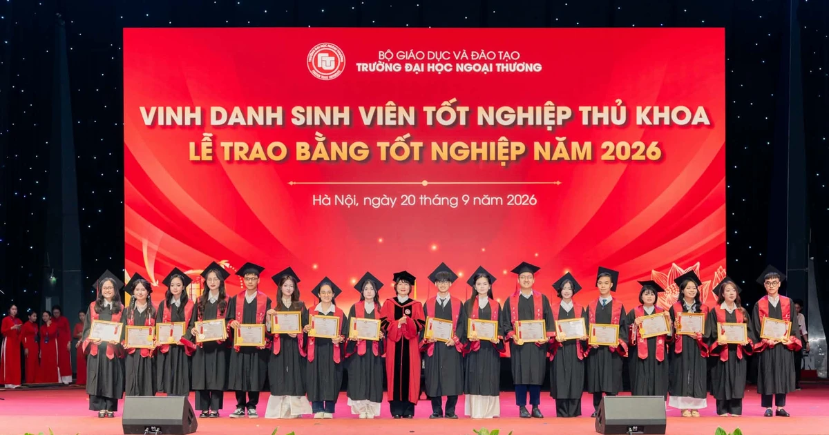 ベトナム外国貿易大学、1700人超の卒業生に学位授与