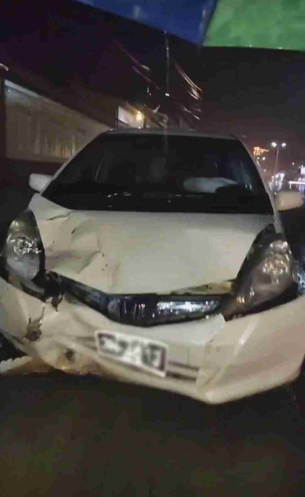3 cars in a row crash in Lashio, one seriously injured