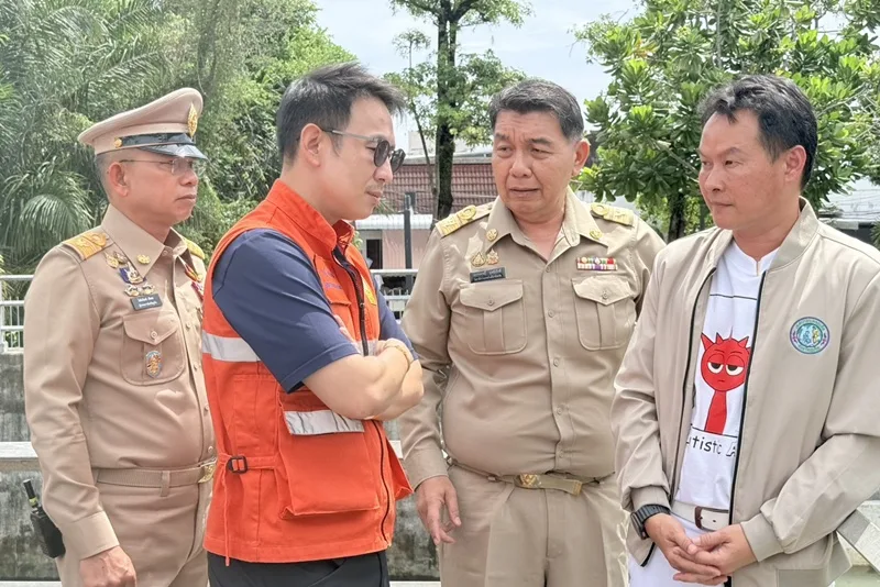 Phuket City Inspects Drainage Systems for Flood Preparedness