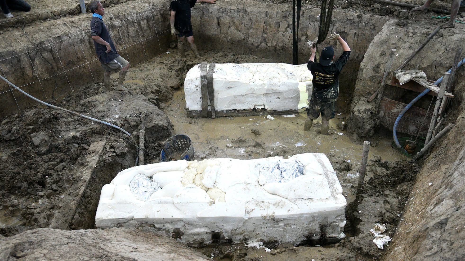 1,500-Year-Old Skeletons Unearthed at Don Yai Thong Site in Phetchaburi