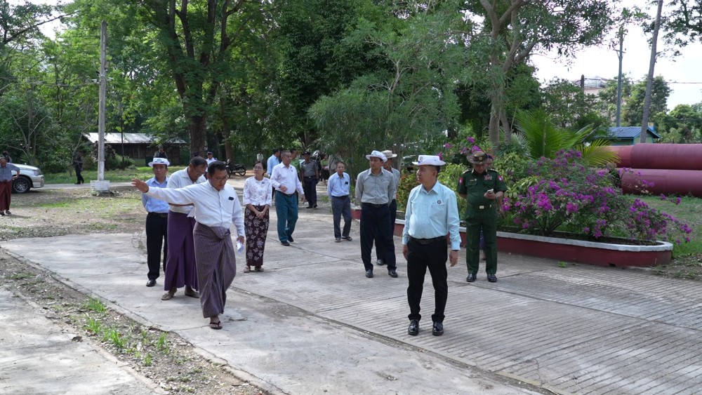 Artificial Groundwater Recharge project underway in Magwe Region