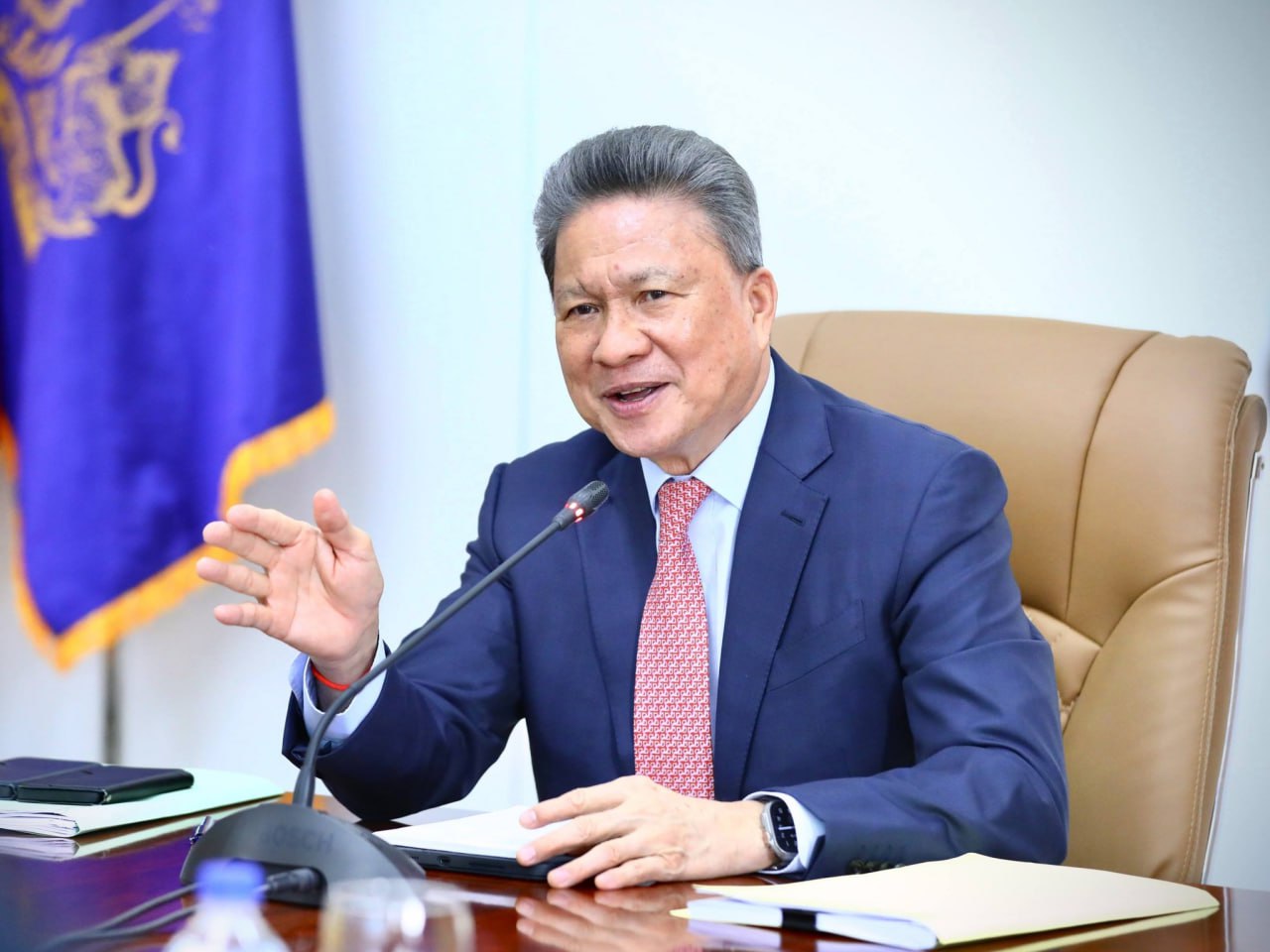 Cambodia Holds Press Conference on New US Import Tariff Rates