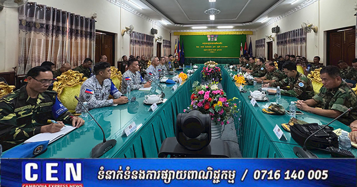 Cambodia to Strengthen ASEAN Observer Team's Role in Ensuring Cambodia-Thailand Ceasefire Implementation