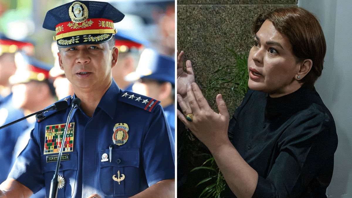 副大統領の警察不信、PNPは「忍耐と理解」を求める