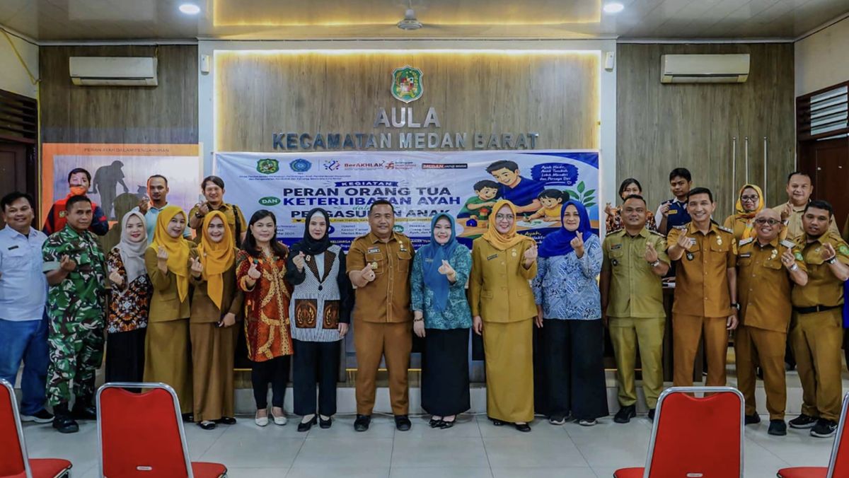 Medan City Government Promotes Active Fatherhood in Child Development