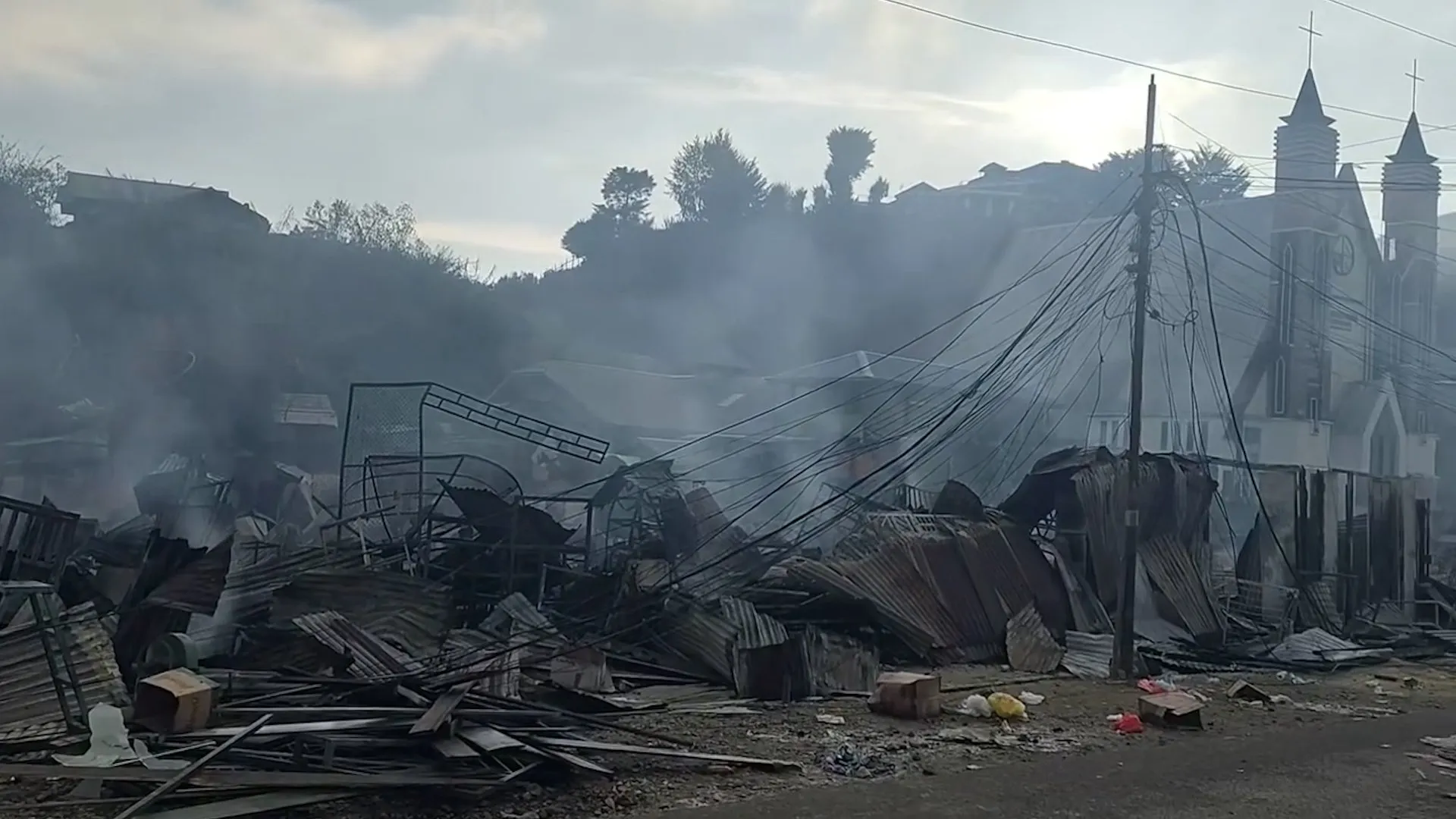 Market Fire in Indonesia's Central Papua Kills 11, Including Six Children