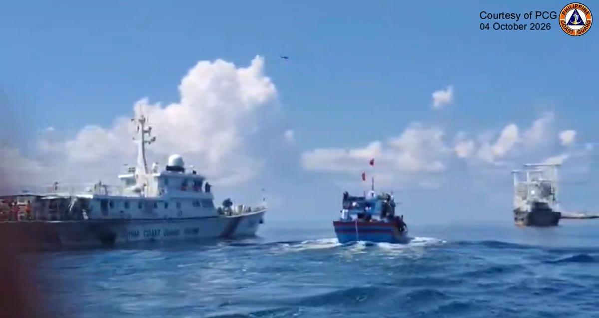 南シナ海、中国船54隻を確認 フィリピン、監視強化