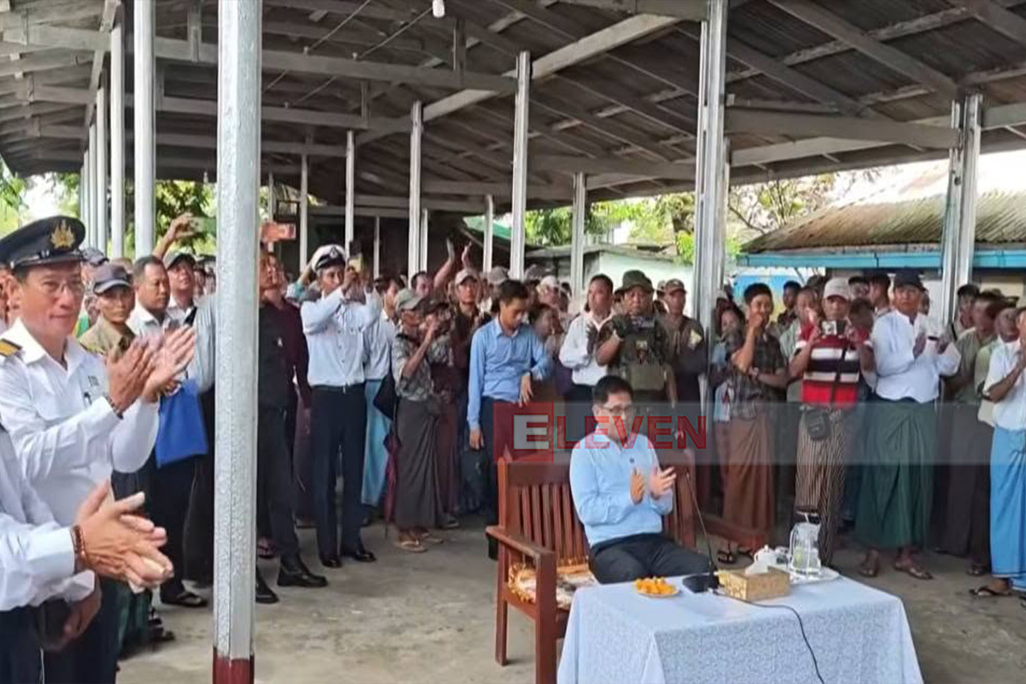 Myitkyina-Mogok-Myitkyina railway route resumes after 5 years, State Chief Minister travels and meets locals along the way