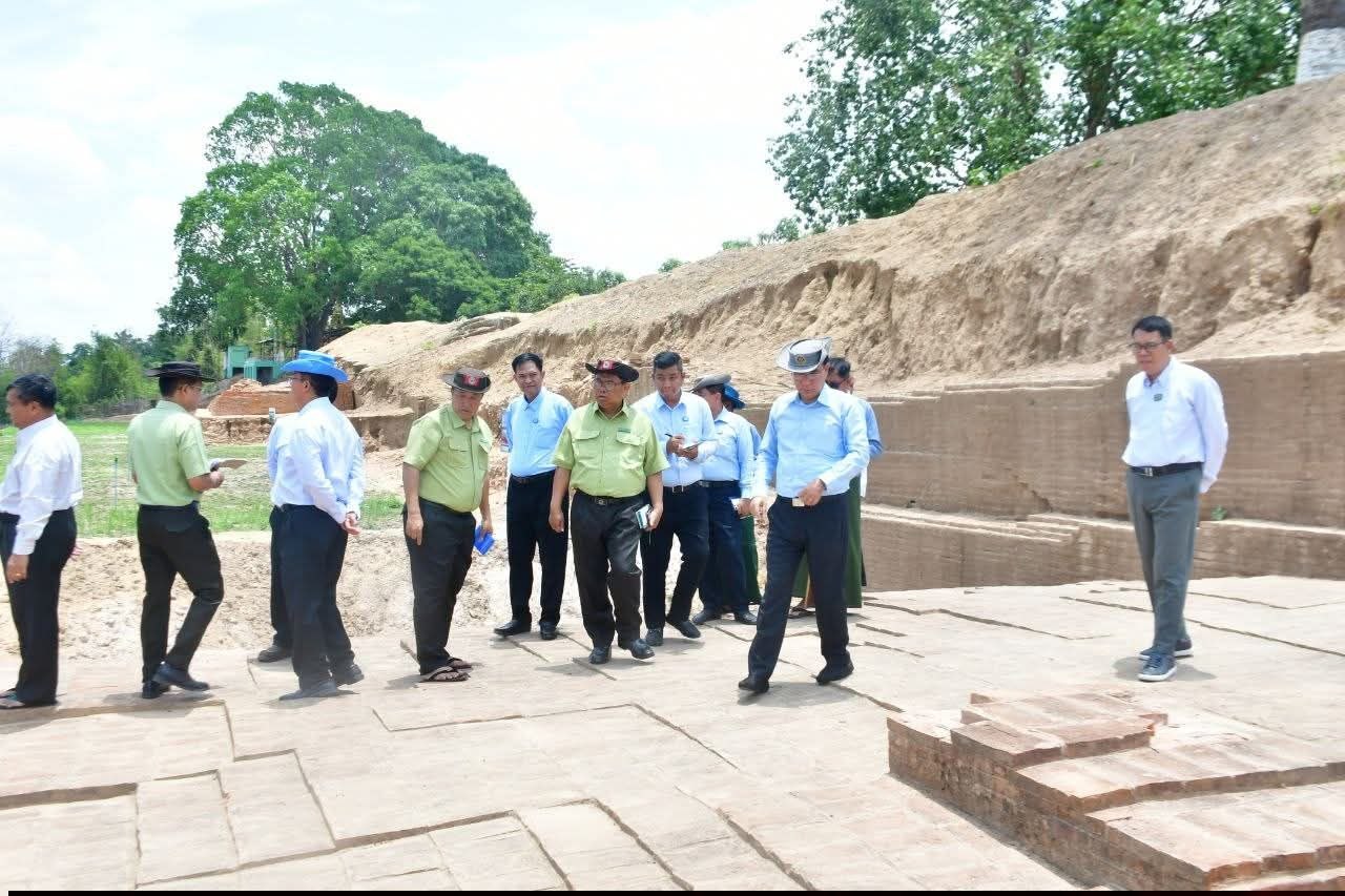 Toungoo’s Ketumati Ancient City Restoration: 210-foot Moat Bridge Construction Begins