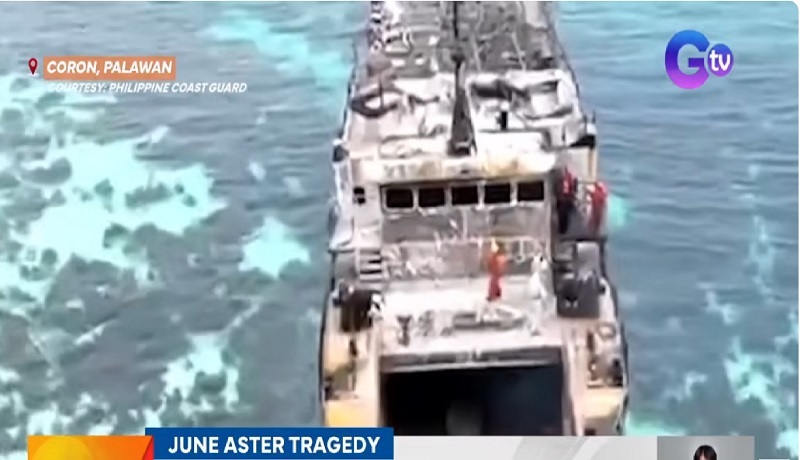 PCG Files Falsification Complaint vs. MV June Aster Captain