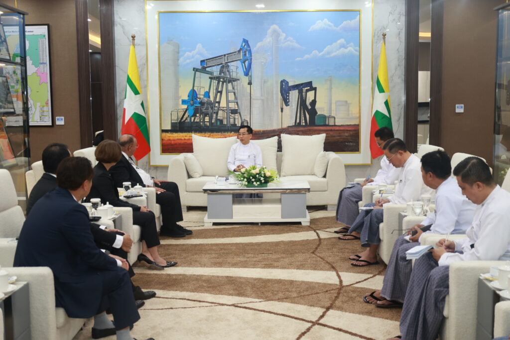 MoEE Union Minister receives Thailand’s PTTEP International Limited CEO