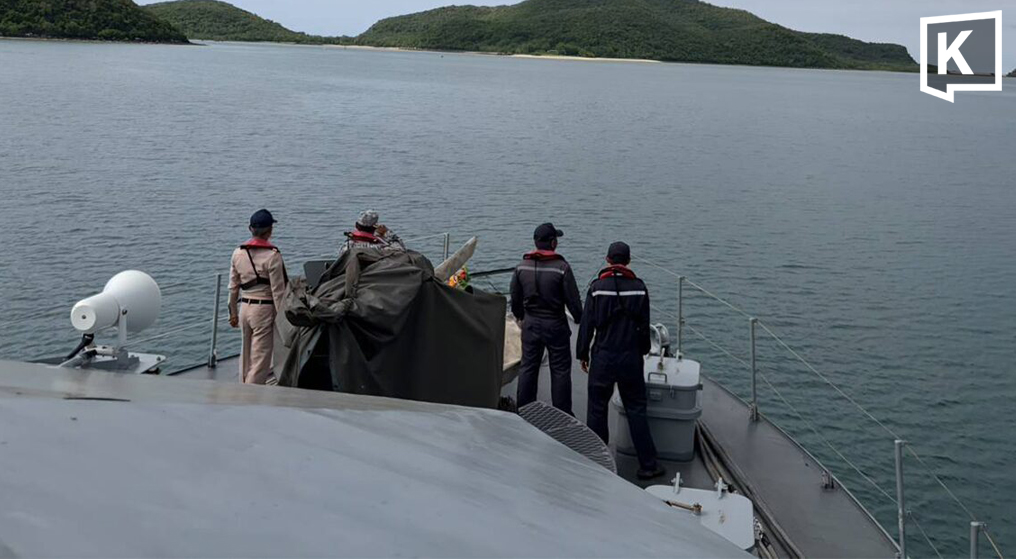 Thai Navy Launches Search for Five Missing Myanmar Crew After Fishing Boat Sinks