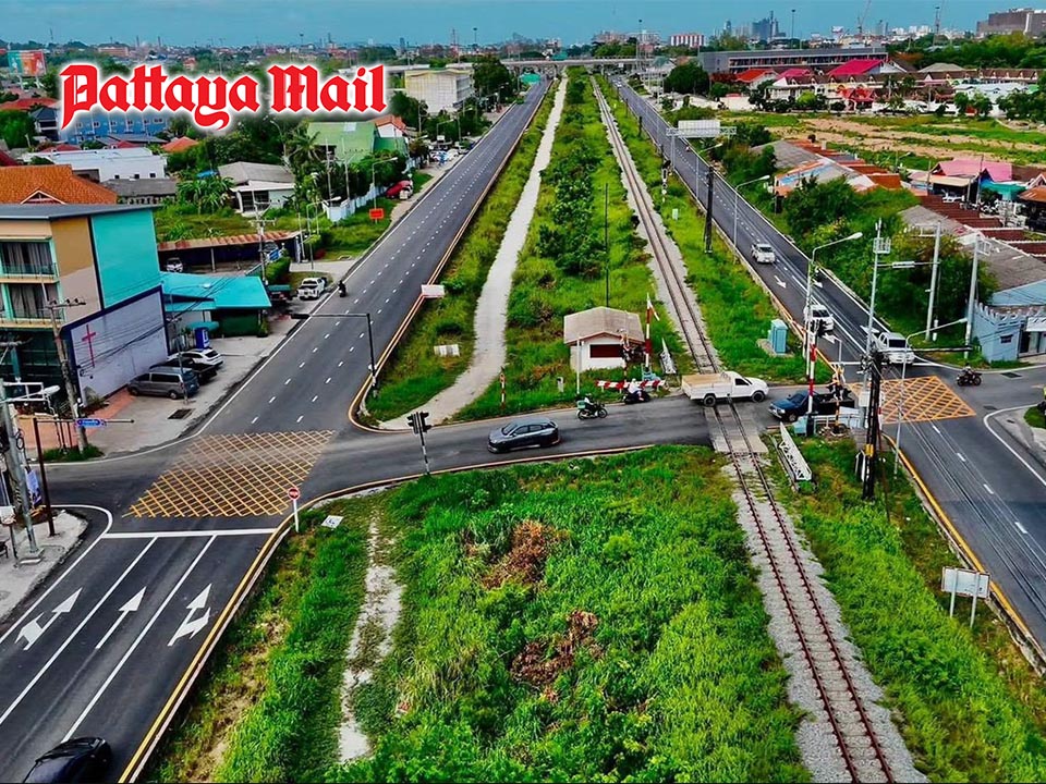Pattaya Completes 30km Railway Road Upgrade to Boost Traffic and EEC Logistics