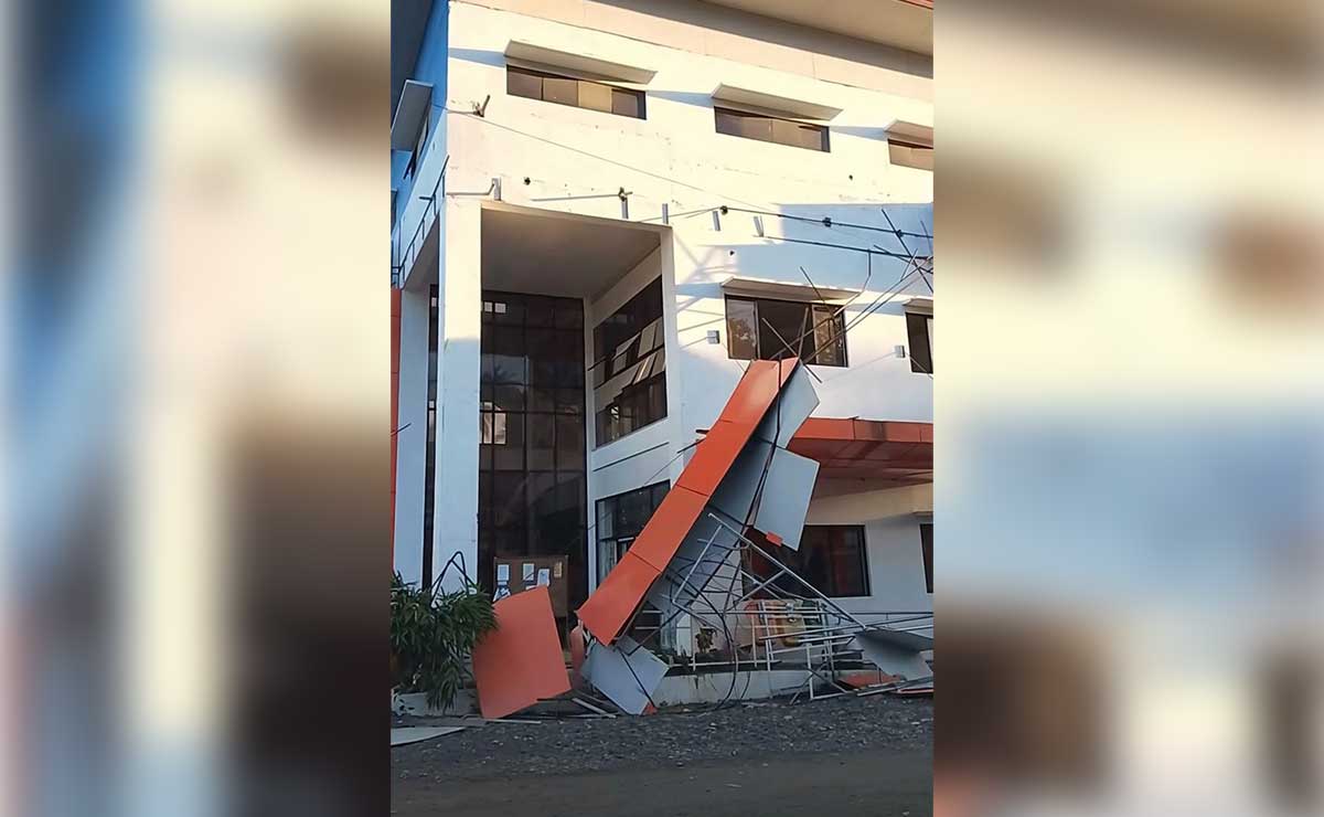 建設中の避難センター一部崩壊、監査要求高まる