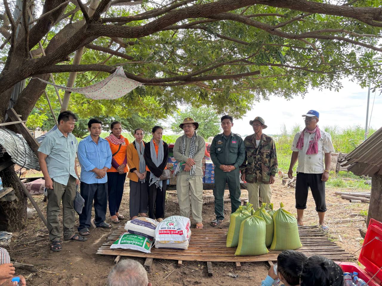 Mekong River Flooding Forces Evacuations in Cambodia's Kampong Cham Province