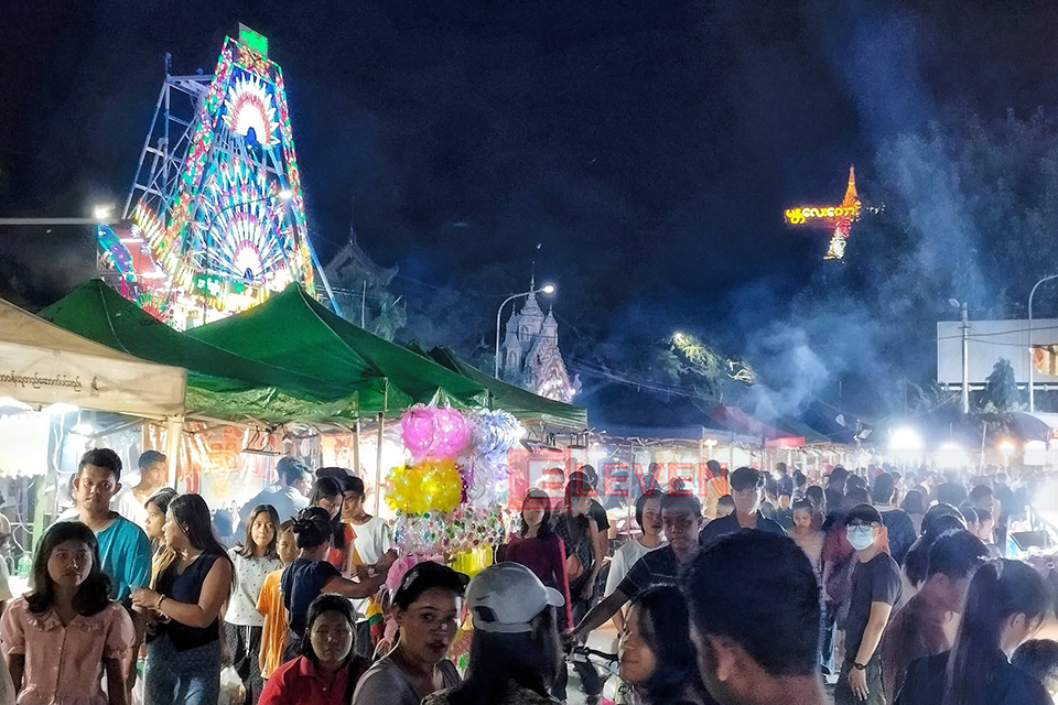 マンダレーの最長開催仏祭、マハサッキャマハラザイン石仏寺院祭が盛況