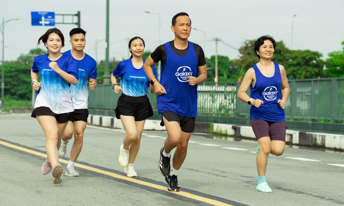 Galaxy Run、世代を超えた健康志向を促進