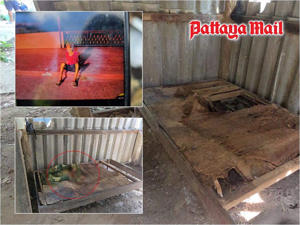 Elderly Drifter Found Dead Under Collapsed Bed in Sri Racha Temple Hut