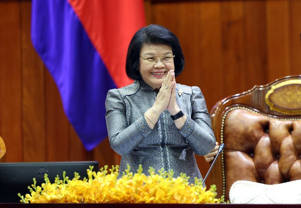 Cambodian National Assembly President Donates 25 Million Riel to Support Children's Hospital Campaign