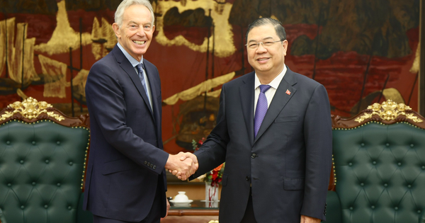 Vietnam, Tony Blair Discuss Cooperation on AI, Semiconductors, Financial Center Development