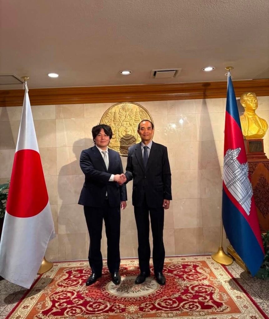 カンボジア大使、日本でタイカ社長と会談 投資拡大を協議