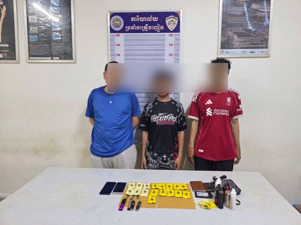 Thai Nationals Arrested in Poipet for Drug-Related Offenses