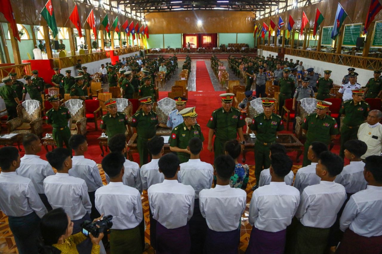 23 PDF members rejoin under the law with weapons and ammunition at Southern Military Command