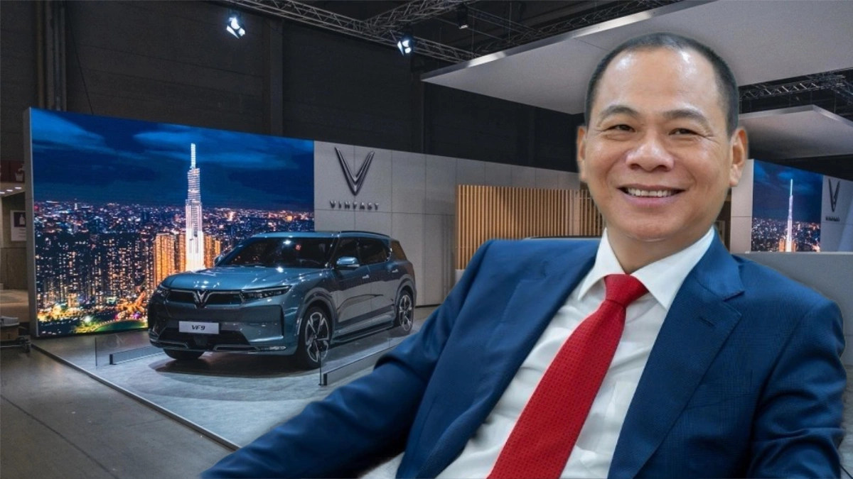 Vietnam's Richest Man Invests $436M in VinFast, Bolstering EV Push
