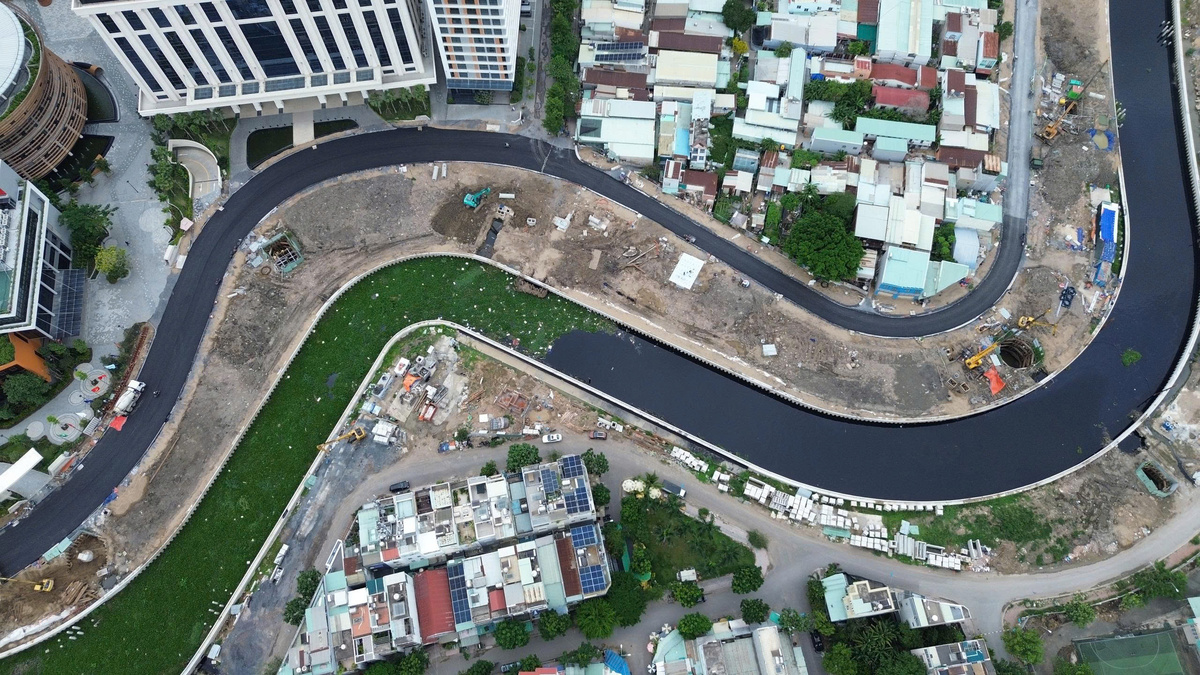 ホーチミン市、Xuyên Tâm運河沿いのインフラ整備進む、一部区間が開通