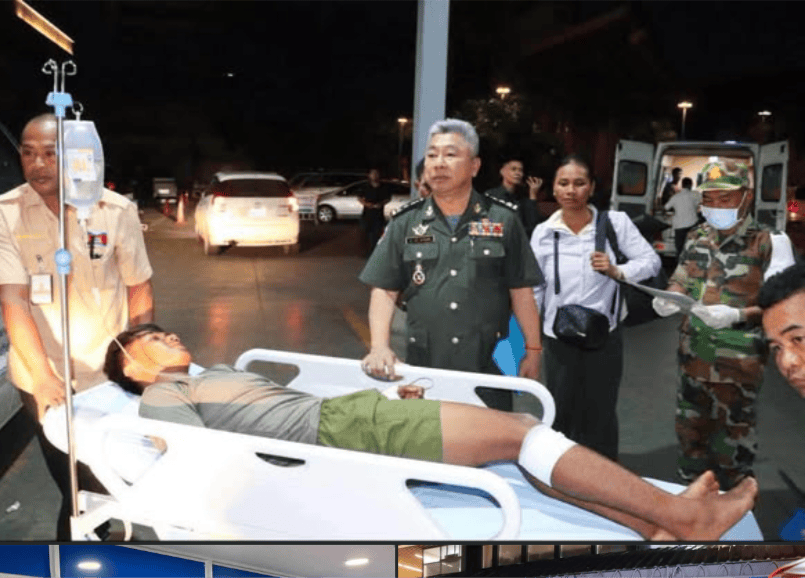 カンボジア国境で爆発、兵士4人負傷 タイは関与否定