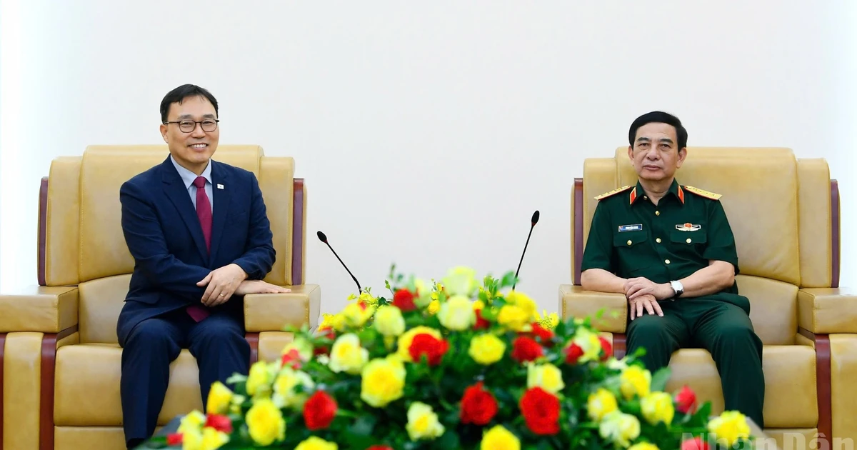 Vietnam's Defense Minister Meets South Korean Ambassador, Discusses Defense Cooperation and Demining
