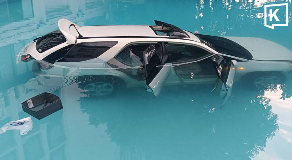 29-Year-Old Drives Car Into Chulalongkorn University Pool Amid Rent Dispute