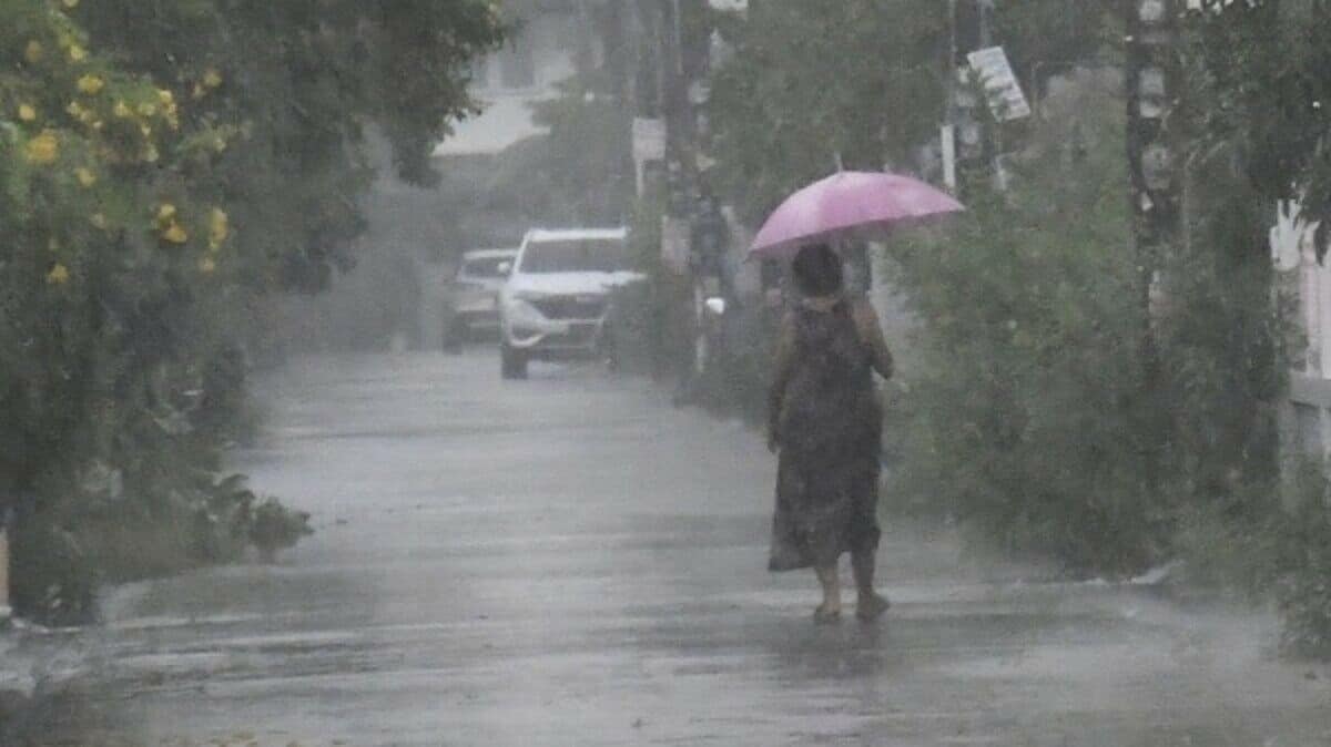 中国発寒気、タイ全土に大雨警報を9月20日まで延長