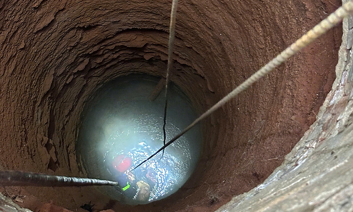 Man Rescued from 35-Meter Deep Well in Ho Chi Minh City Suburb