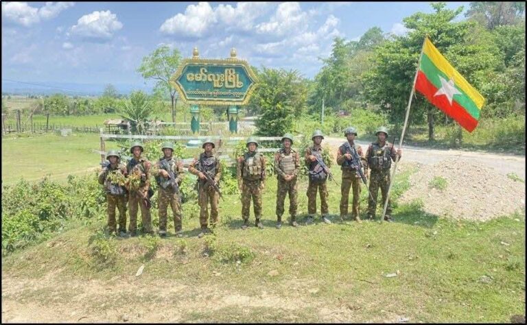 Maw Luu Falls to Myanmar Junta Forces After Days of Heavy Fighting