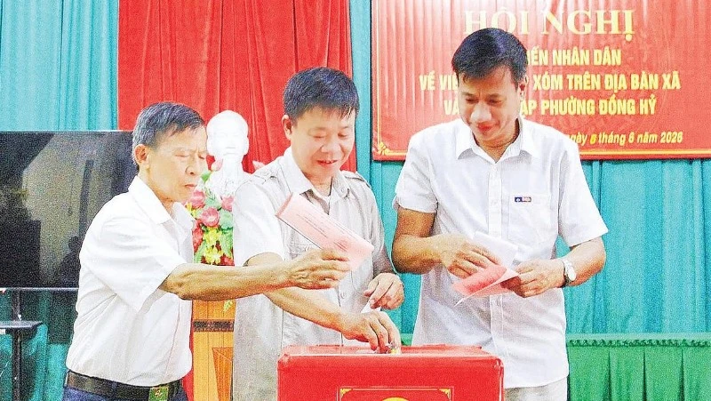 Vietnam Streamlines Administration: Thai Nguyen Province Reduces Village Units by 55%