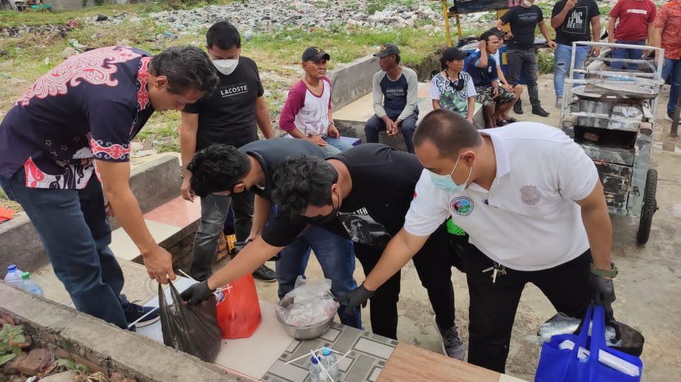ジャカルタ麻薬密造地帯に大規模捜索、撲滅作戦進行中