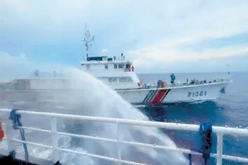 China Blasts Philippine Vessels with Water Cannons Anew Amid South China Sea Tensions