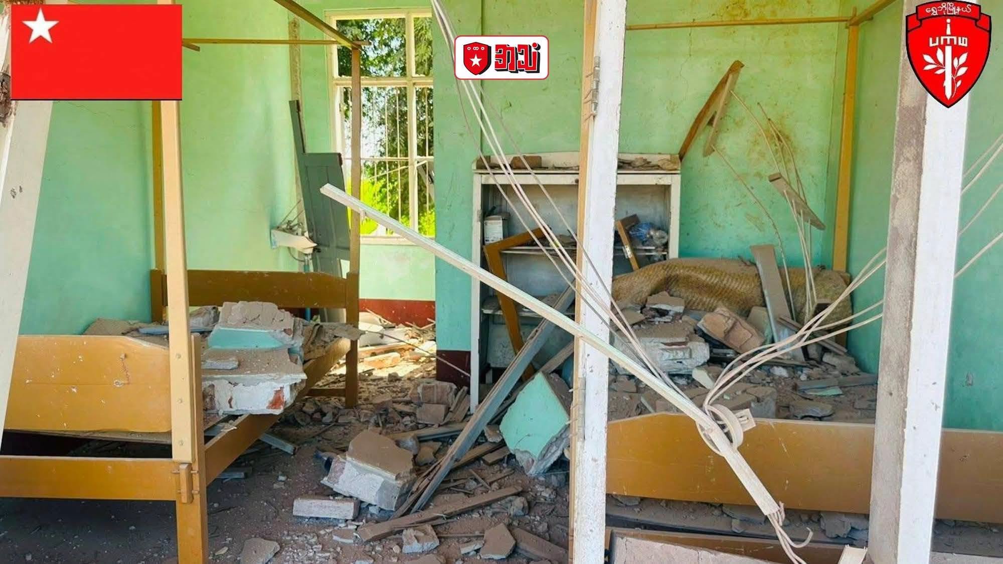 マハーシー僧院に軍が空爆、出家者と避難民2人死亡、8人以上負傷