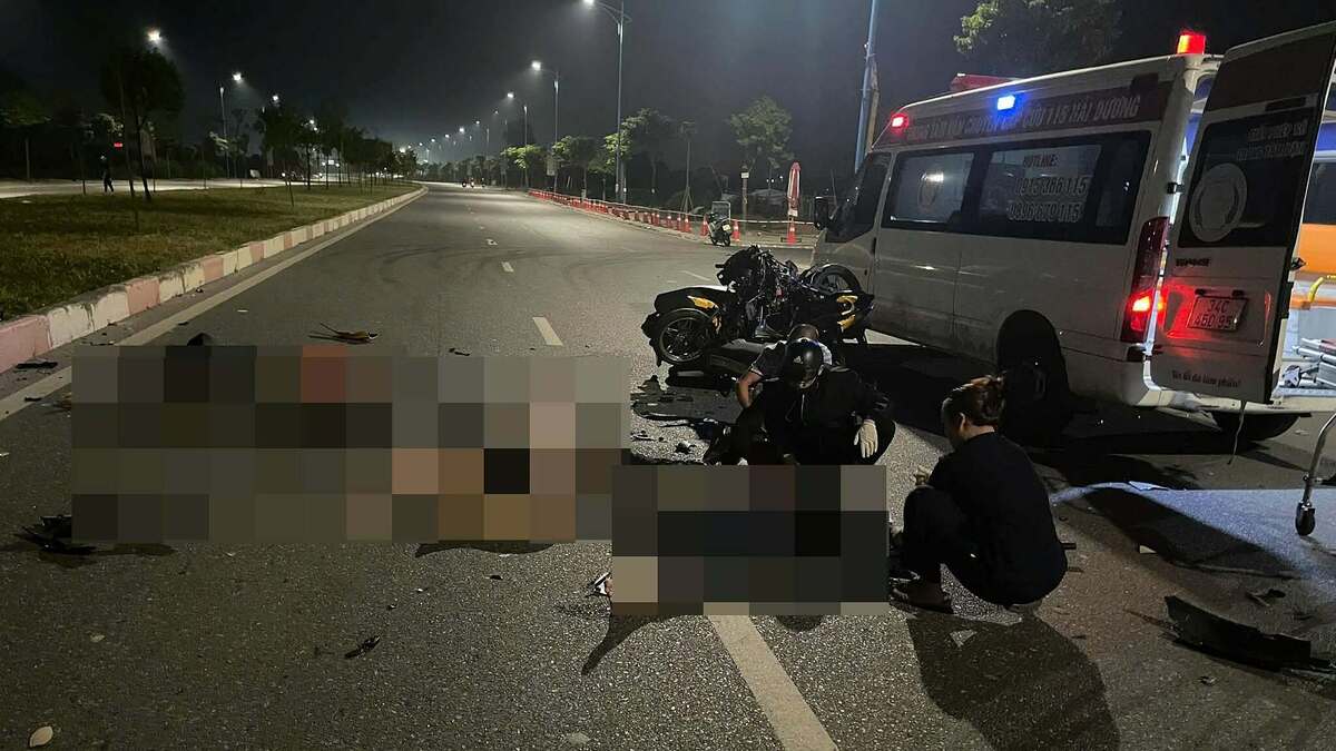 Four Youths Die in Motorcycle Collision in Hai Phong