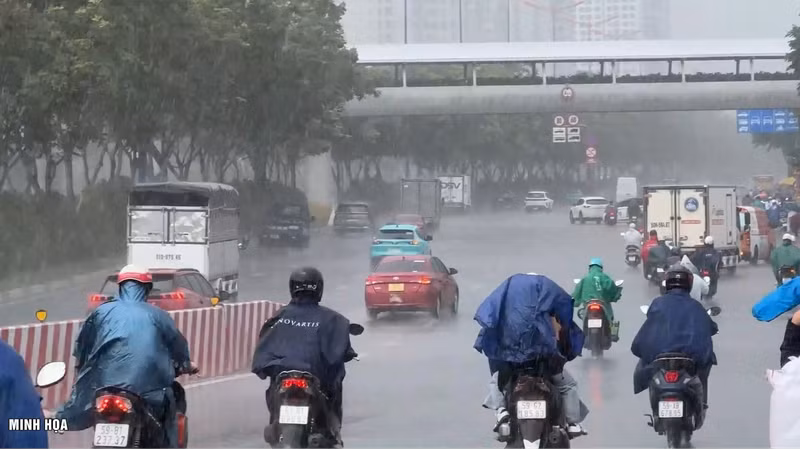 ベトナム北部、1週間にわたる大雨の予兆